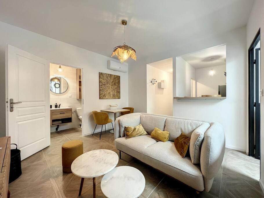 Апартаменти Loft Raffine Et Chic Au Calme Proche Du Centre De Beziers Et Des Plages Boujan-sur-Libron Екстер'єр фото